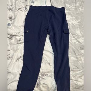 Torrid Cargo Navy Leggings